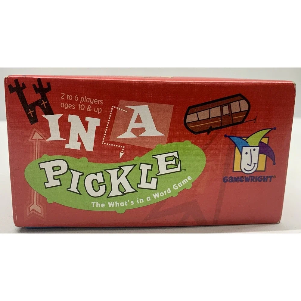 Game Wright In A Pickle - The What's in a Word Game 2-6 Players, Ages 10+